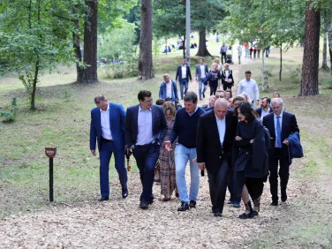 Глеб Никитин принял участие в мероприятиях фестиваля «Арт-Овраг»